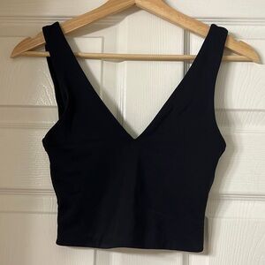 Contour V-Neck Cropped Tank